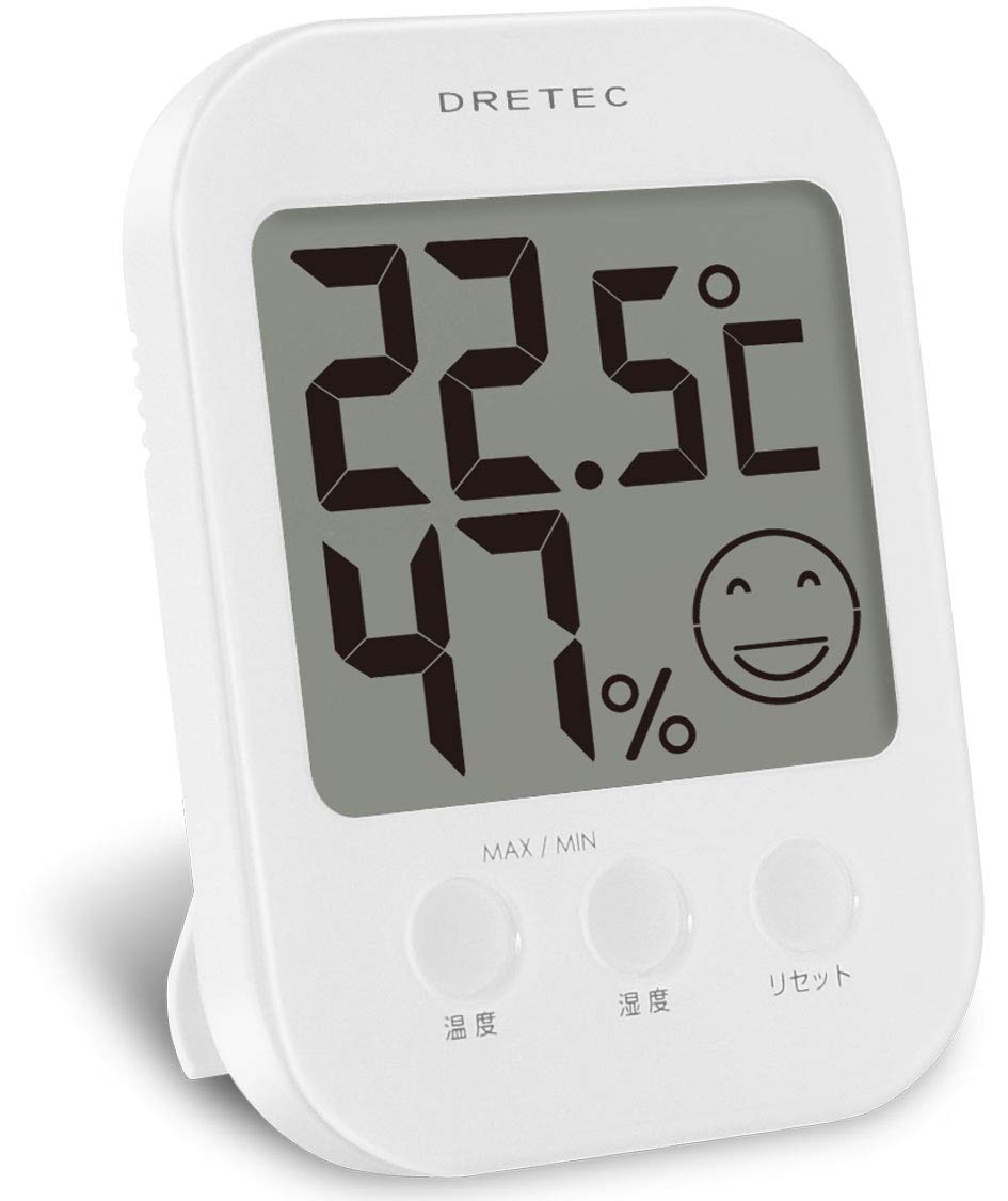 

Doretec Digital Thermo-Hygrometer Opsys White O-230WT