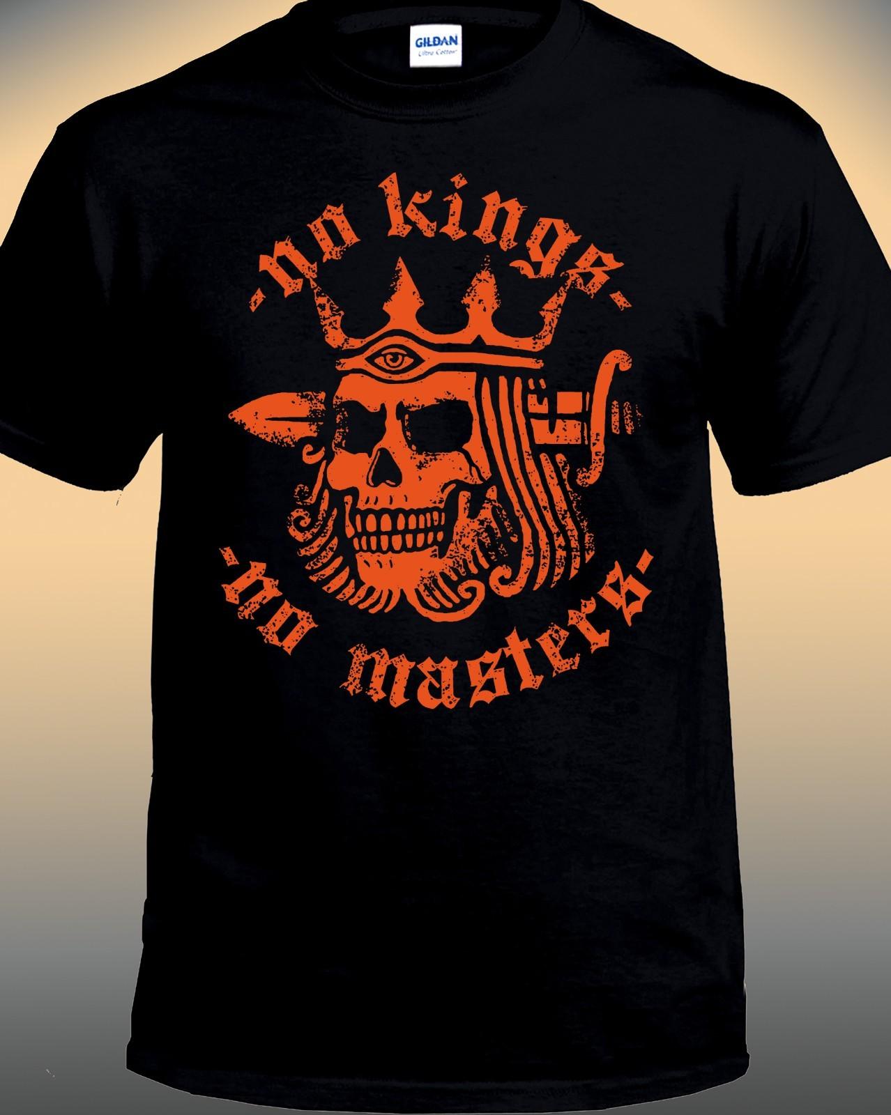 No Kings No Masters T-shirt S