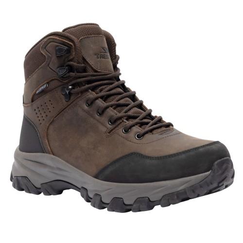 TRESPASS Men's Stride Leather Walking Boots