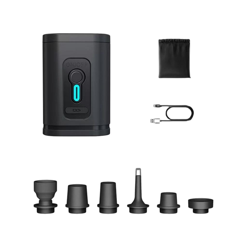 Cordless Rechargeable for Inflatable Pool, Swimming, Mattress, - Multi-functional Inflator Deflator