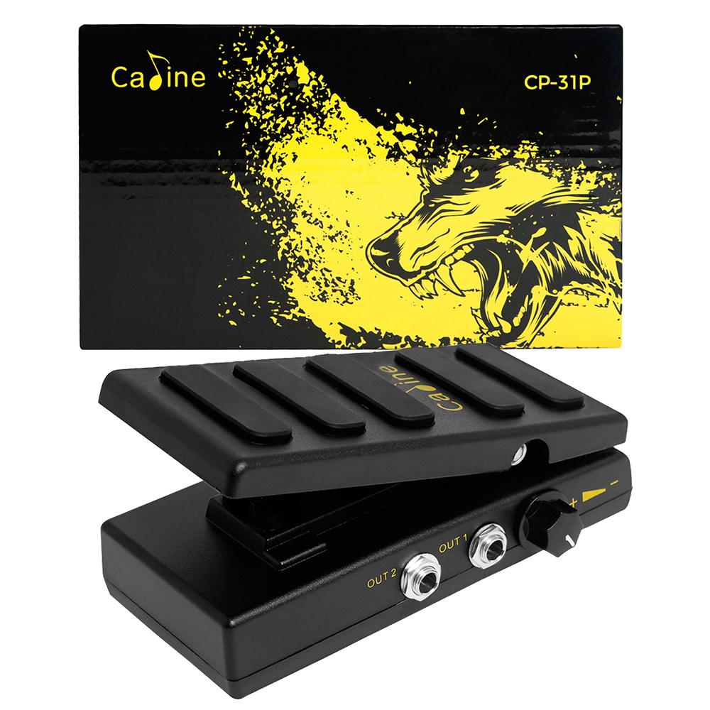 Caline Guitar Volume Boost Pedal Dual Channel Volume Pedal Electric Guitar Bass Effect Pedal Guitar Musical Parts & Accessory
