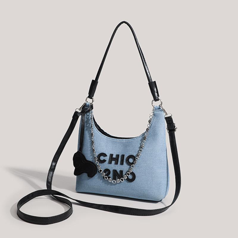 Denim Mädchen Tragetasche Damen Mode Umhängetasche