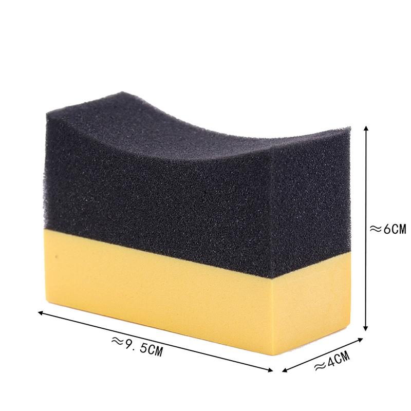 

Губка для автомобильных шин, щетка для вощения колес, полирующая губка для мытья, щетка для очистки контура шин, аппликатор, подушечки, аксессуары для деталей