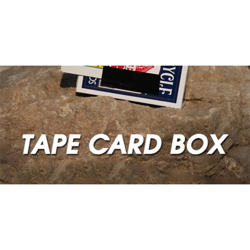 

Tape Card Box Magic Tricks Playing Card IN/OUT the Card Box Magia Poker Magician Close Up Street Illusion Gimmick Mentalism Prop синій