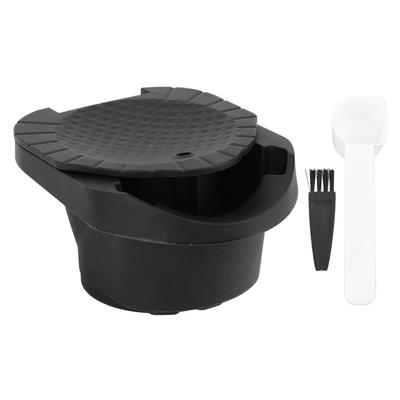 Reusable Coffee Capsule Adapter Refillable Coffee Capsule Converter with Spoon Brush