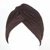 Indian Women Muslim Pleated Hijab Turban Bonnet Chemo Caps Underscarf Beanies Hair Loss Femme Cancer Hats Headwrap Scarf Covers