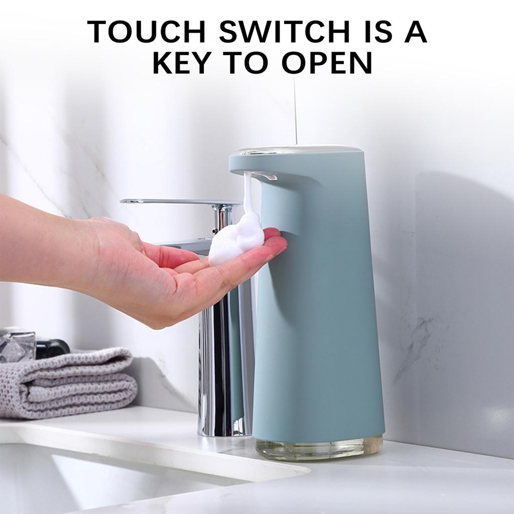 Automatic Soap Dispenser Touchless Foaming Soap Dispenser 450ml USB Rechargeable Electric Foam Spray Liquid Soap Dispenser