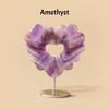 Amethyst Love Wings Sculpture Heart-shaped Crystal Raw Stone  Home Desktop Ornament