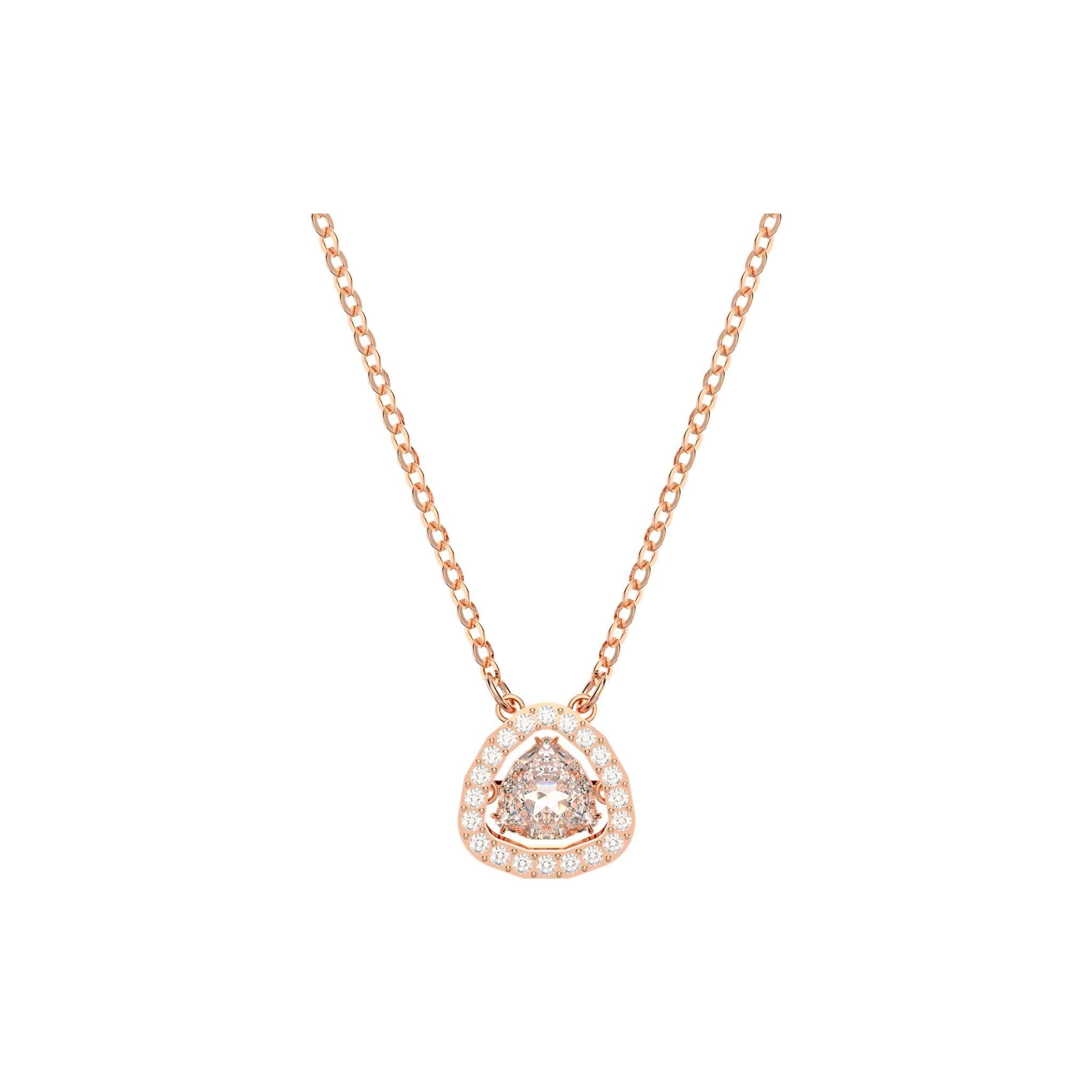 Swarovski Millenia Collection III Necklace Rose Gold Tone Women necklaces 5640292 Box (Random Color)