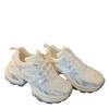Scarpe da ginnastica con plateau argento da donna, nuove per primavera ed estate, piccolo uomo, aumento altezza 7 cm, rete traspirante, nicchia, scarpe sportive