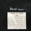 Rene Basic Made In Japan No Sleeve One Piece 36 Back Fastener Women Used