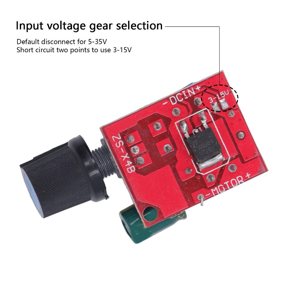 3pcs 3V-35V PWM Controller 1% To 100% Duty Cycle DC Motor Speed Controller For DIY Projects