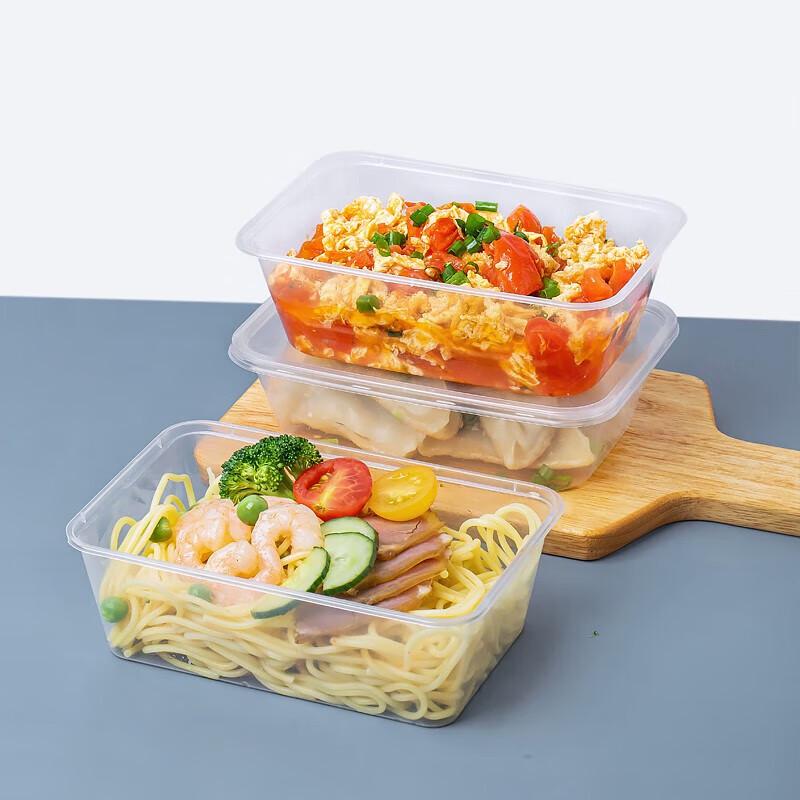 Einweg-Rechteckige Takeout-Mahlzeitenboxen