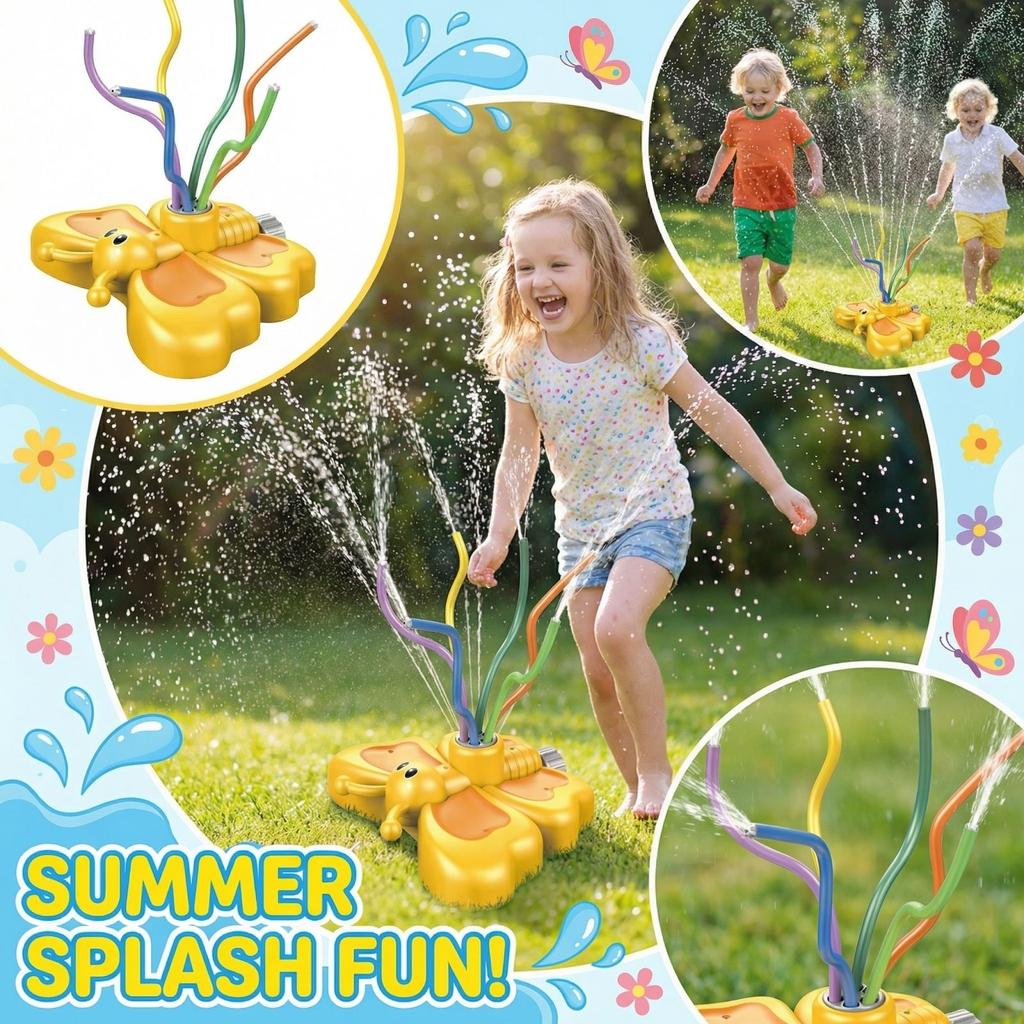 Sprinklers, Summer Bathroom And Outdoor Garden Sprinklers, Water Play Toys For Children