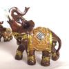 Model Elephant Figurine Ornament Simulated Resin Animal Sculpture  Balcony Garden Supplies