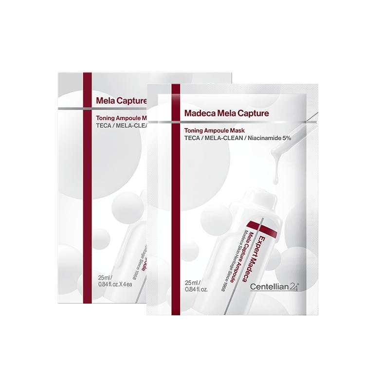 Madeca Mela Capture Toning Ampoule Mask (4 sheets)