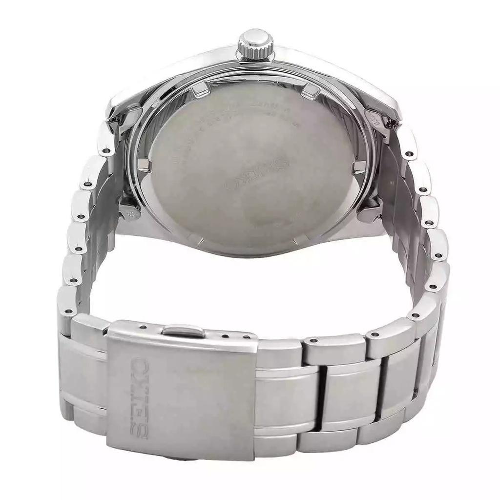 Seiko Ceas de bărbați clasic cu cadran albastru din oțel inoxidabil cu quartz SUR525P1 100M