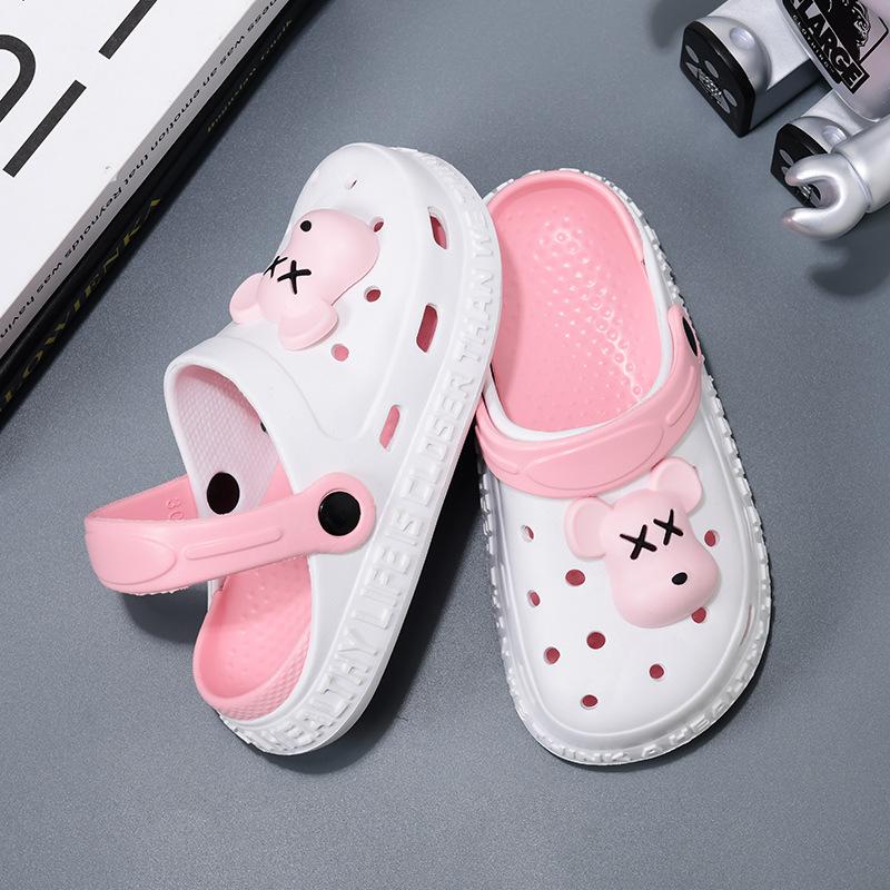 

Модные и легкие детские клоги для дома и улицы из дышащего материала ЭВА 29 розовый