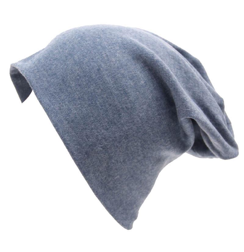 Women's Autumn Winter Pullover Sports Street Hip Hop Loose Knitted Cotton Hat KTY