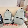 Girls Fashion Nylon Letter Backpack With Breathable Design For School And Travel
