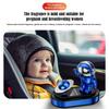 Solar Car Air Freshener Astronaut Car Scent Diffuser Rotatable Solar Car Aromatherapy Fresheners Car Interior Accessories