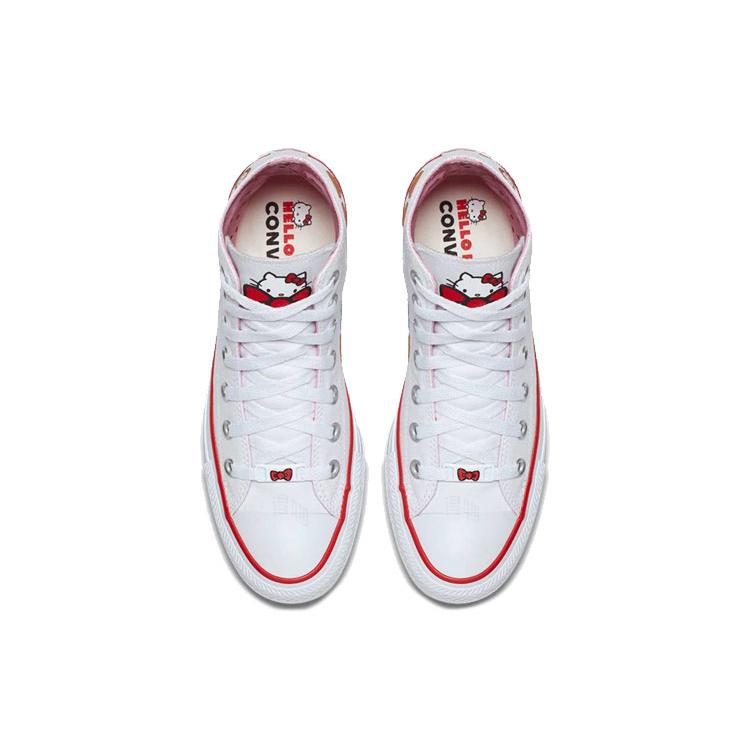 Chuck Taylor All Star Hello Kitty X Chuck Taylor All Star Converse Canvas Hi White 162944C