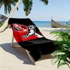 FC Köln Logo Aufdruck Strandtuch, Großes Weiches Schnelltrocknendes Handtuch für Strand Camping Schwimmen