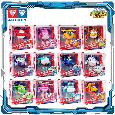 Auldey Original Genuine Super Wings Large Deformation of Hangar Action Figure Toys for Boys Girls Gift Collectible Model