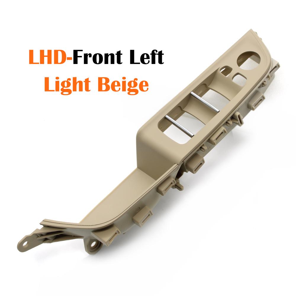 LHD Upgraded Interior Door Pull Handle Panel Window Lifter Switch Cover Trim For BMW 6 Series GT G32 2017-2022