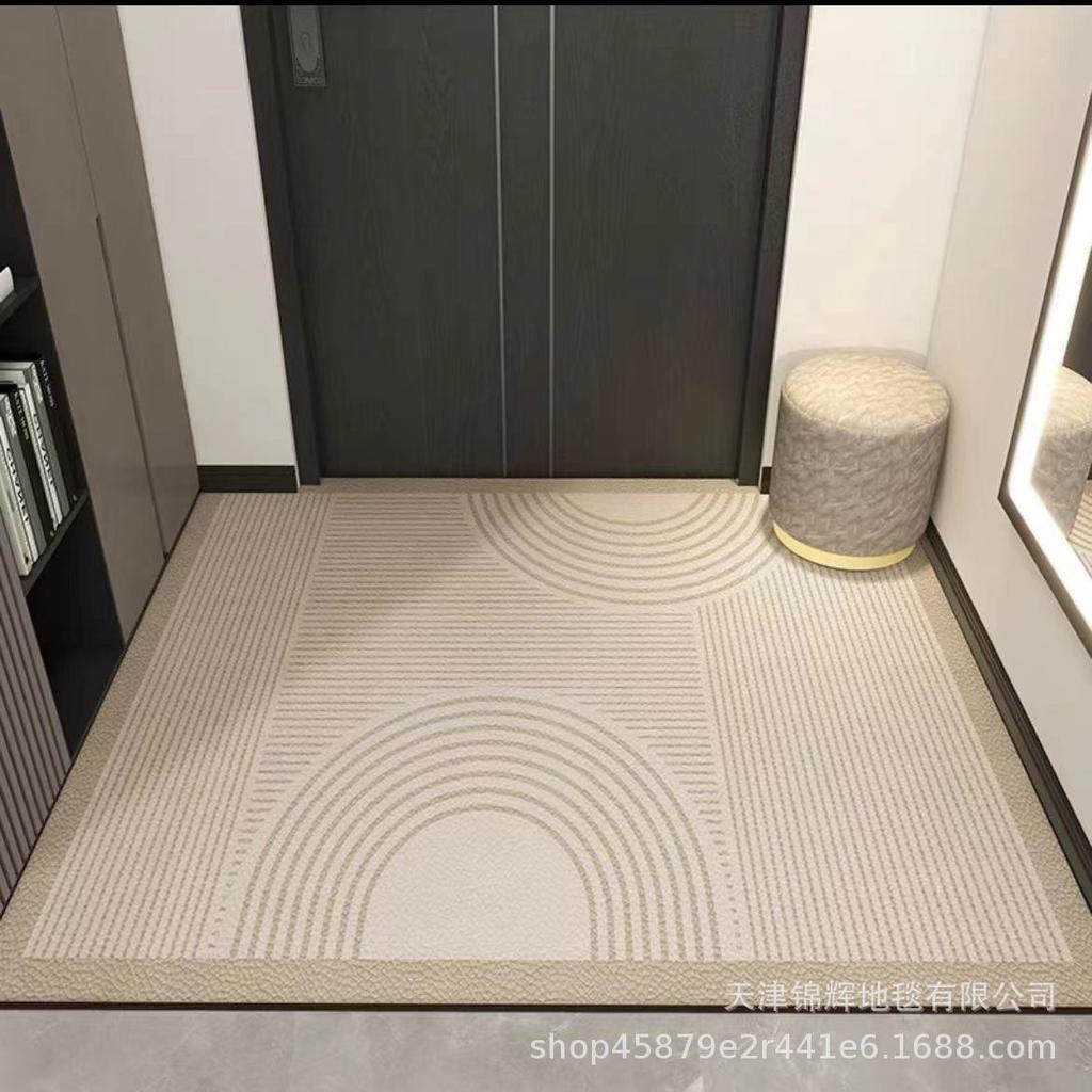 Household Entry Door Entrance Leather Floor Mat, High-Grade Waterproof, Oil-Proof And Dirt-Resistant, Easy To Take Care Of, Leave-In And Cut Foot Mat