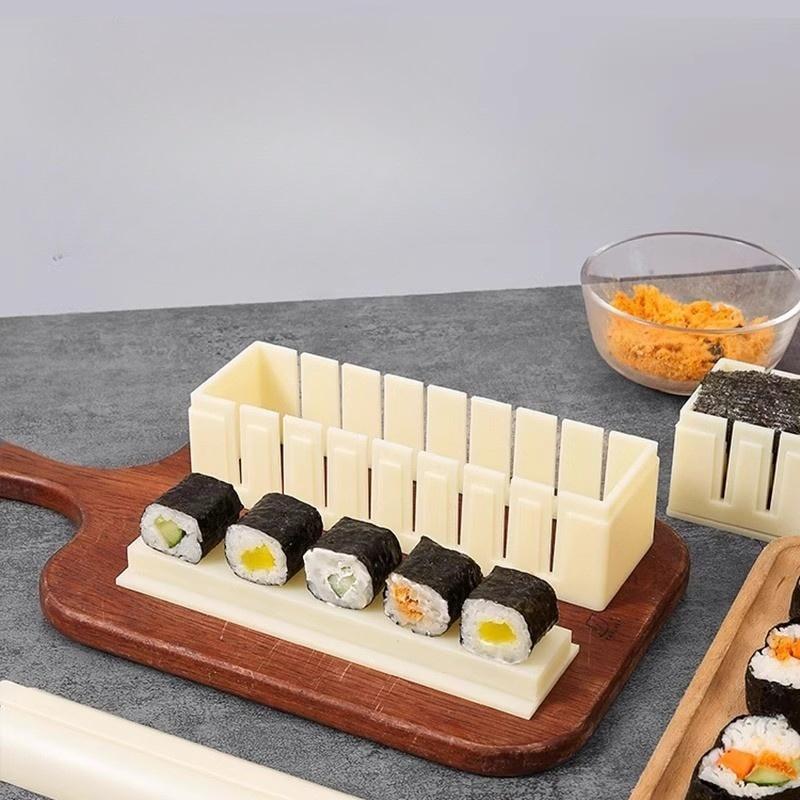 Complete Sushi Making Kit With Various Shape Molds And Sushi Knife Perfect For Home Diy Sushi Party Cooking Lovers