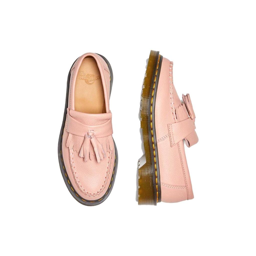 Dr. Martens Adrian Leather Comfortable Commuting Loafers Women Loafers Pink 22760329