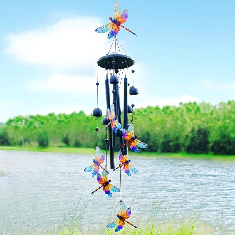 Outdoor Wind Chimes Elegant Garden Wind Chimes Hummingbird Decor Beautiful Hummingbird Wind Chimes For Terrace Yard Garden