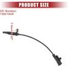 ACROPIX Front Driver and Passenger Side ABS Wheel Speed Sensor Fit for Cadillac SRX 2010-2012 No.15921849 - Pack of 2