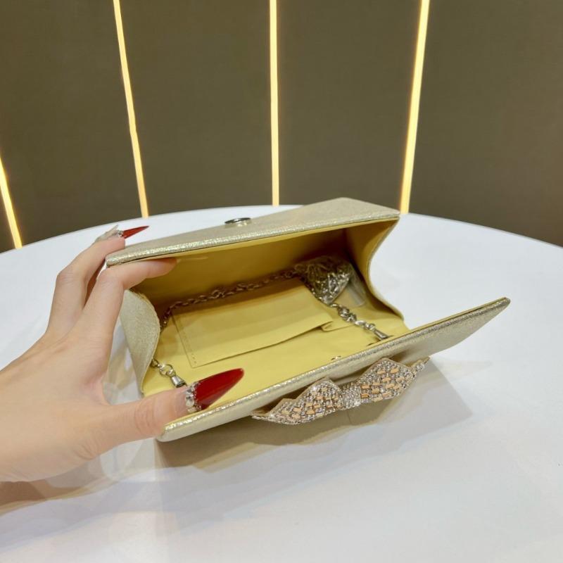 Bows Handbag, Banquet Handbag, High-end Single Shoulder Bag, Crossbody Evening Bag