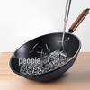 ASD Lotus Leaf Non-Stick Iron Wok 2-Piece Set