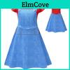 Lilo Pelekai Cosplay Kleid Für Mädchen Mit Baumwollmischgewebe Für Frühling Herbst
