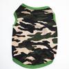 Frühlings- und Sommer Haustier Hund Kleidung, Camouflage Weste, Mesh Welpen Klimaanlagenzimmer Kleidung