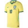 Nike Brazílie 2026 Zápasový domácí Kanárková/Světle mátová/Geode tyrkysová Pánské topy Žlutá IB5143-724