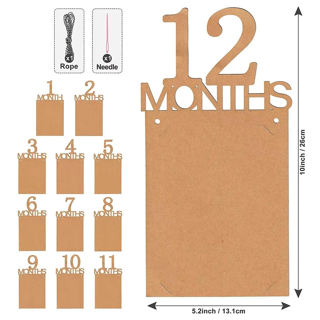 1. Geburtstag Baby Foto Banner Fotorahmen Geburtstagsfeier Dekoration Requisiten Jungen Mädchen 1. Geburtstag Party Dekoration Fotos