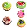 Handmade Resin Cake Accessories For Diy Keychains And Pendants Realistic 3d Simulation