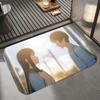 Sweet S-Horimiya Floor Mat Diatomite Bath Mat, Quick Dry Absorbent Non-Slip Door Mat