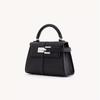 2026 Trapezoidal Leather Women's Bag Fashi Niche Handbag Top-handle Versatile  Bags