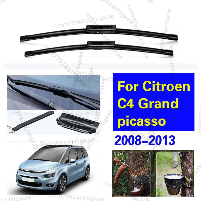 Auto-Scheibenwischerblatt für Citroen C4 Grand Picasso 2008-2013 32" + 30" Windschutzscheibe Reinigen Naturkautschuk Auto-Scheibenwischer Zubehör