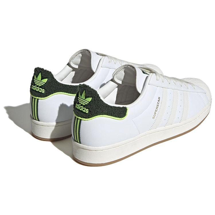 Adidas Originals Superstar Versatile Fashion Durable Lightweight Low-Top Skate Shoes Unisex Sneakers White HP2833