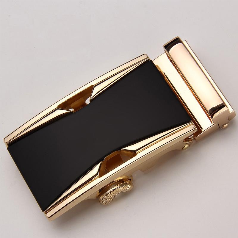 Men's Automatic Buckle Leather Belt