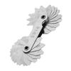 Stainless Steel Stainless Steel Gauge R1-6.5MM Measuring Tool Radius Fillet Gauge  Die Makers