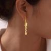 Exquisite Customized Earrings for Women, Personalized Name Letter Jewelry, Birthday Anniversary Gift