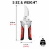 Foldable Pruning Shears Stainless Steel Branch Pruner Convenient Plant Branch Trimmer  Landscaping