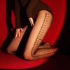 Letter Print Patterned Stockings - Breathable Spring/Summer Thin Pantyhose